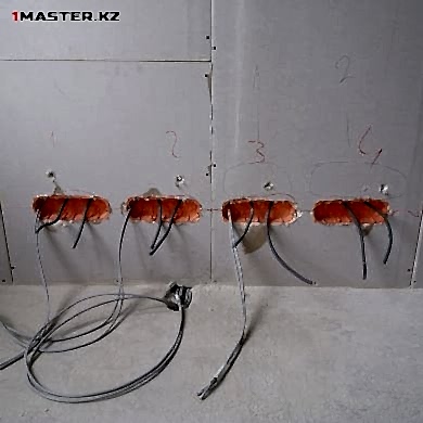 Монтаж распределительной коробки 