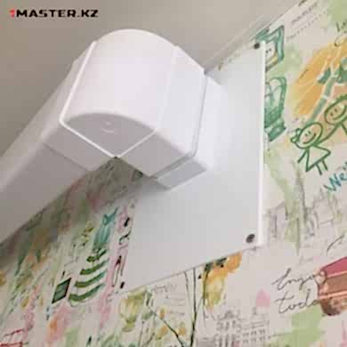 Монтаж отвода для вытяжки